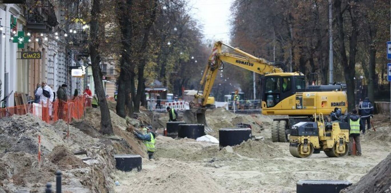 Як відбувається ремонт вулиці Бандери у Львові: деталі 