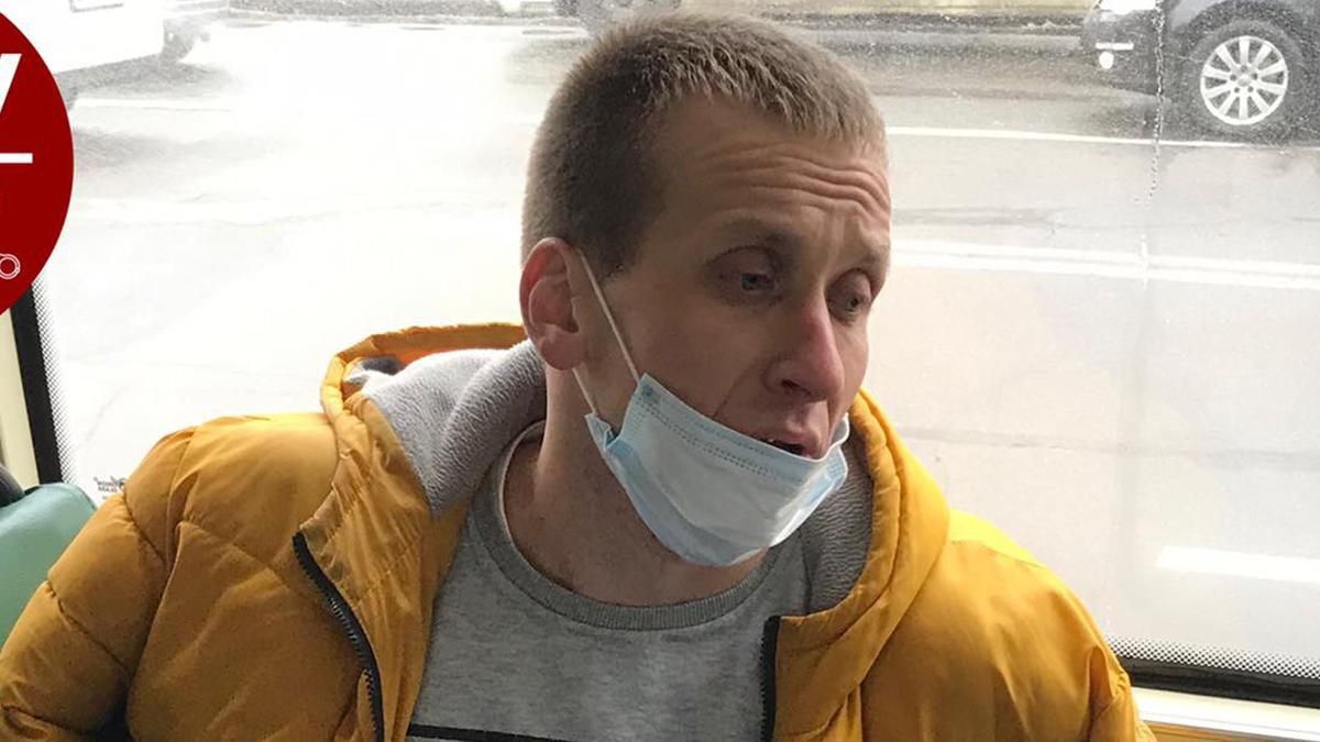 В Киеве копы поймали водителя маршрутки: вероятно он был под кайфом