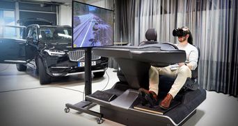 Volvo создала симулятор вождения с виртуальной реальностью