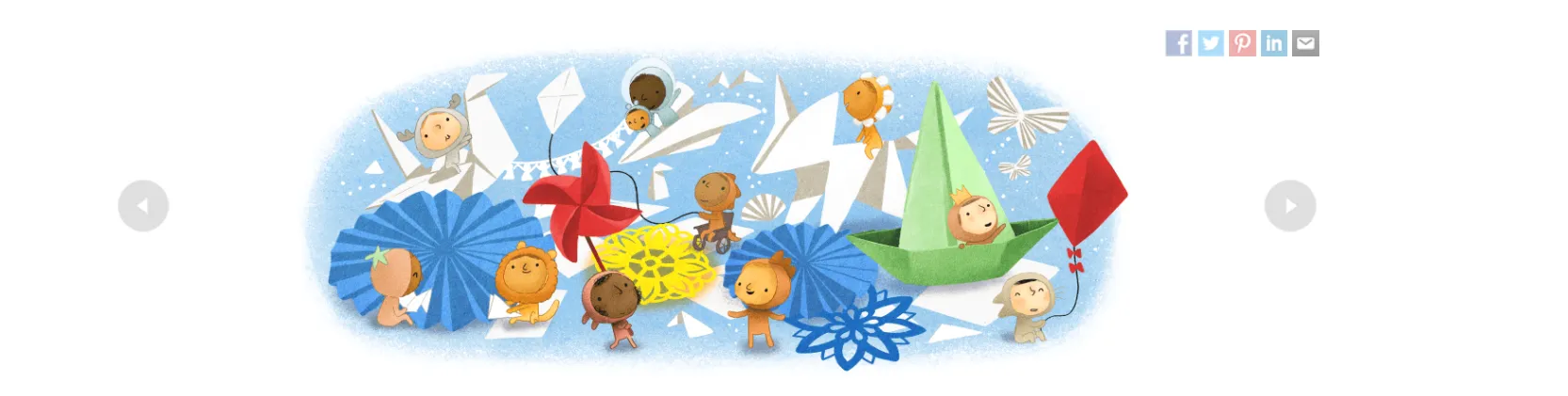 Дудл, гугл, Google, Всесвітній день дітей Дудл, гугл, Google, Всесвітній день дітей