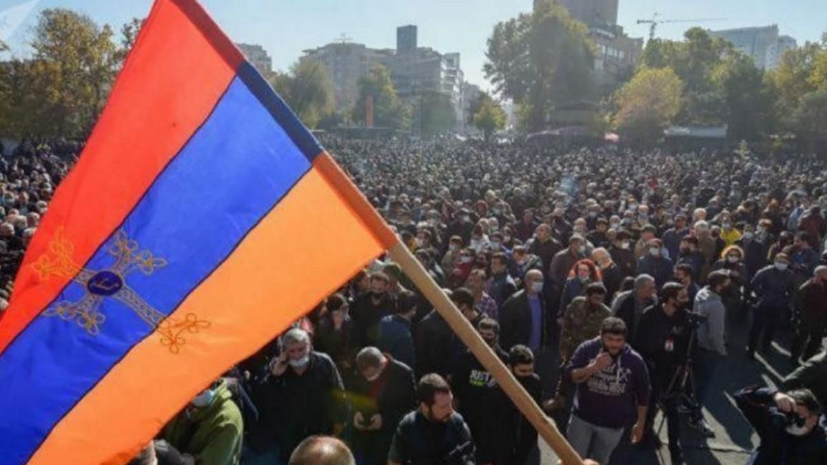 Протестная хода в Ереване: силовики разогнали ее - видео