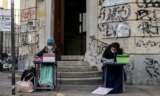 Протест в Італії