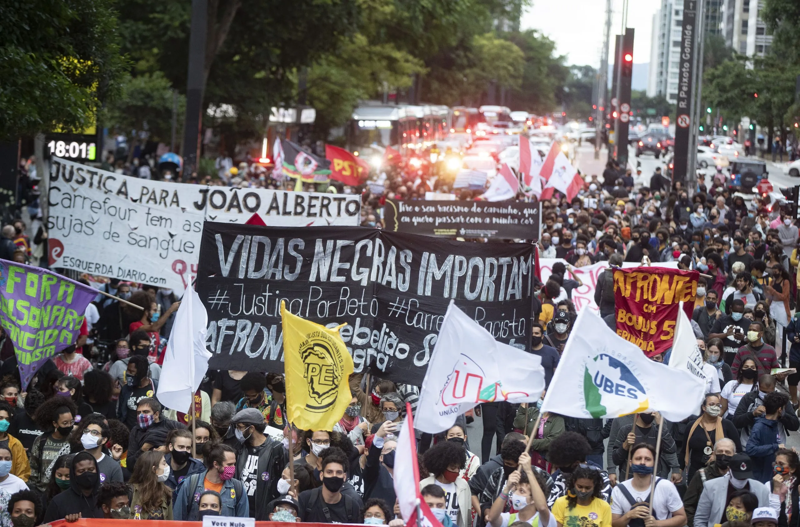 Протести через смерть темношкірого у Бразилії