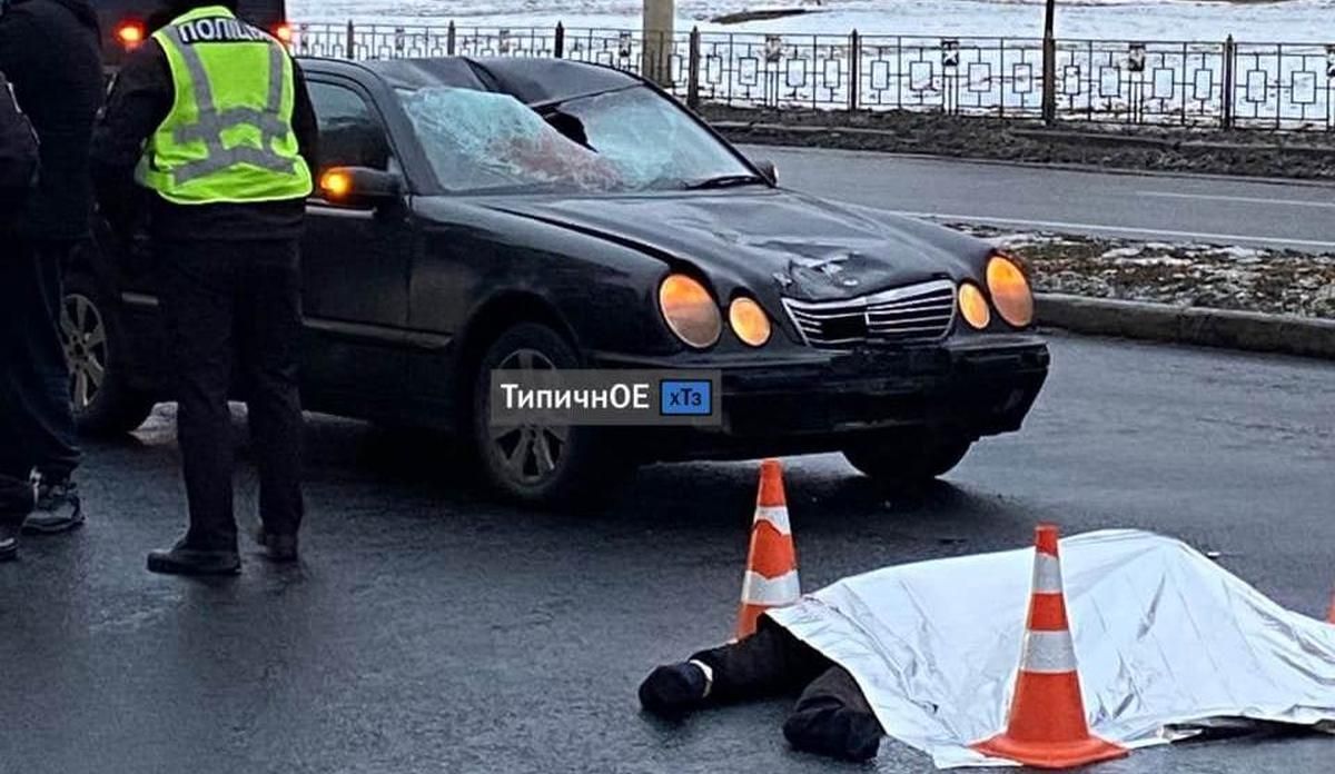 В Харькове евробляха на бешеной скорости насмерть сбила мужчину