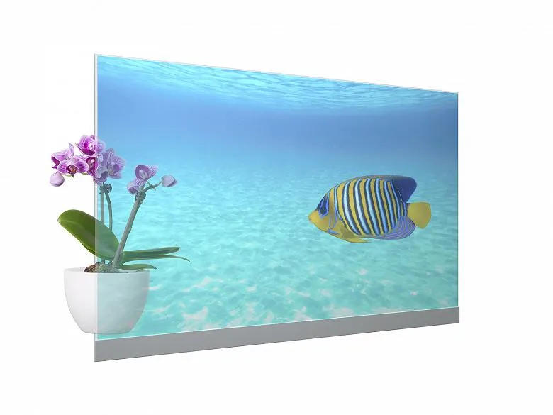 Panasonic теж розробив прозорий телевізор Panasonic теж розробив прозорий телевізор