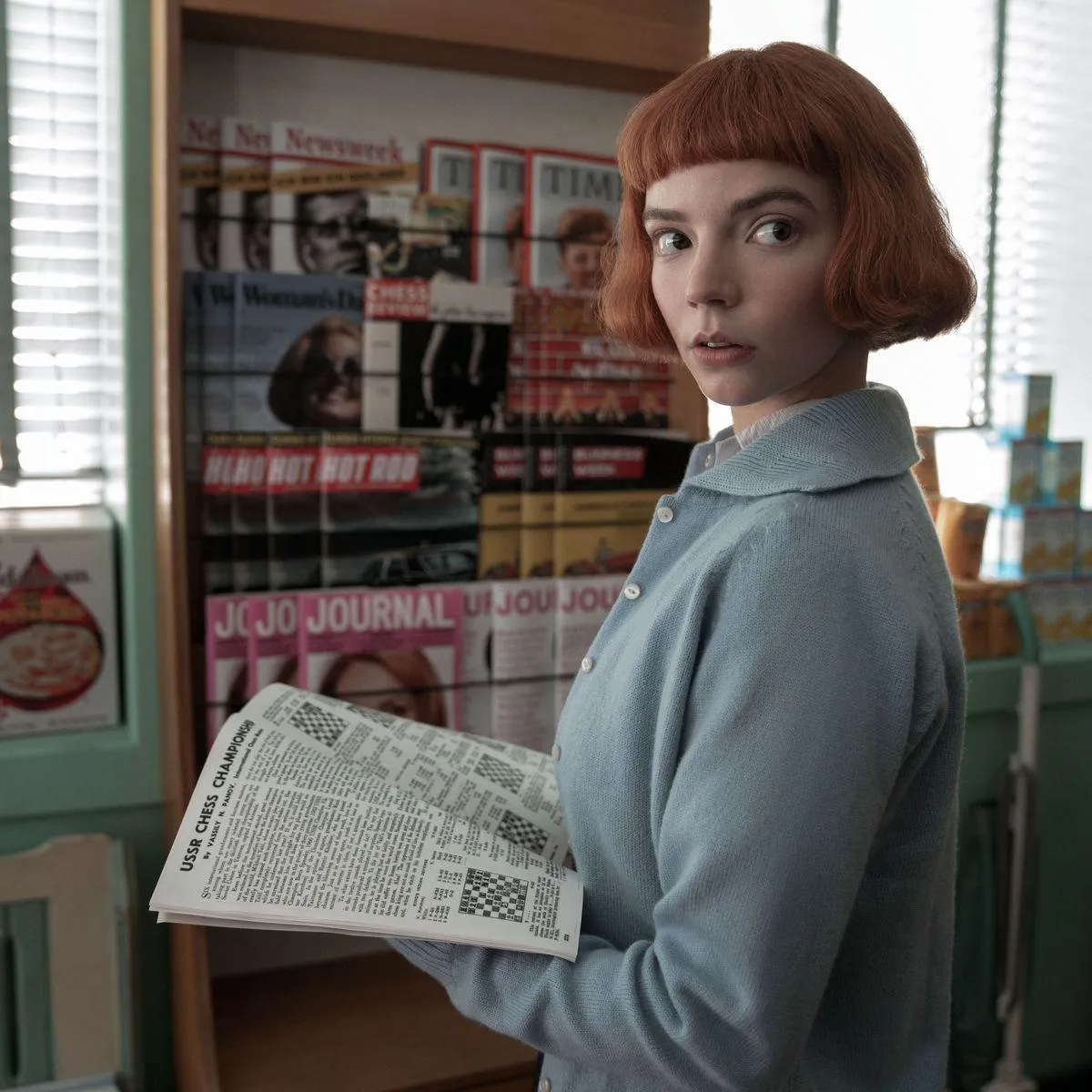 Бет Гармон у серіалі Бет Гармон у серіалі