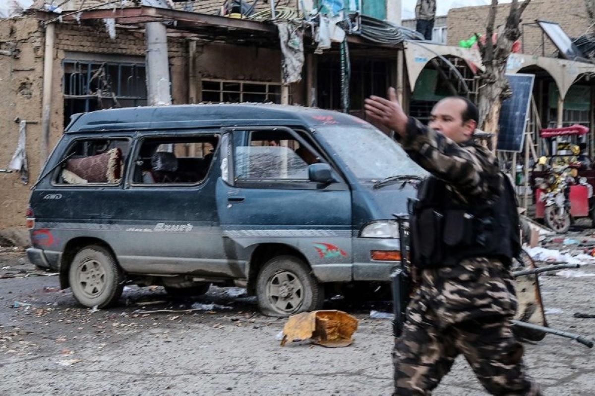 В Афганістані стався подвійний теракт: є жертви, поранені В Афганістані стався подвійний теракт: є жертви, поранені