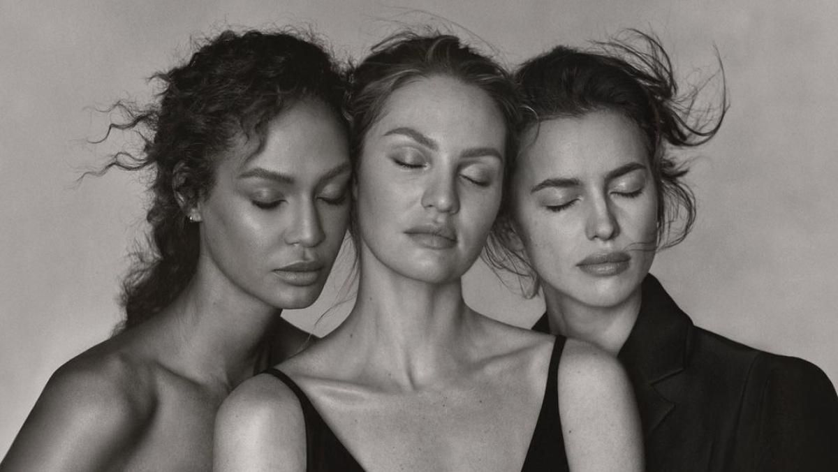 Ірина Шейк, Кендіс Сванепул і Джоан Смоллс для Vogue Greece