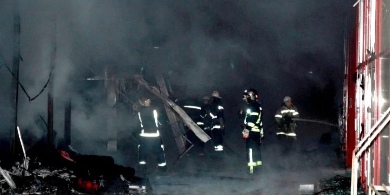 Пожар на рынке Барабашово в Харькове 28.11.20: подозревают поджог