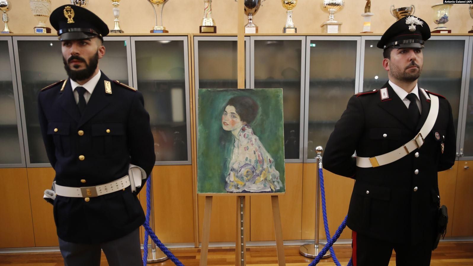 В Італії виставили картину Густава Клімта Портрет жінки