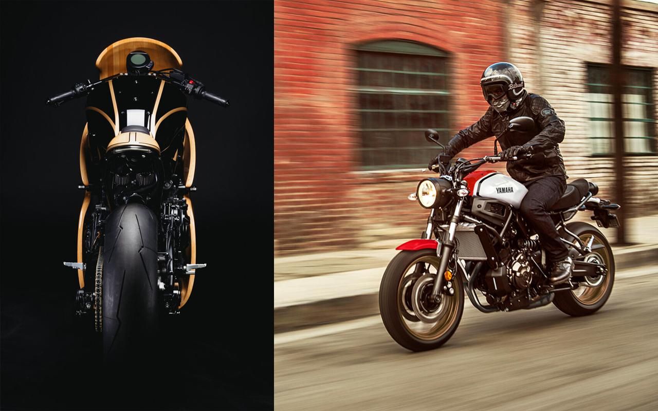 Мастер по дереву отреставрировал Yamaha XSR700: что из этого вышло