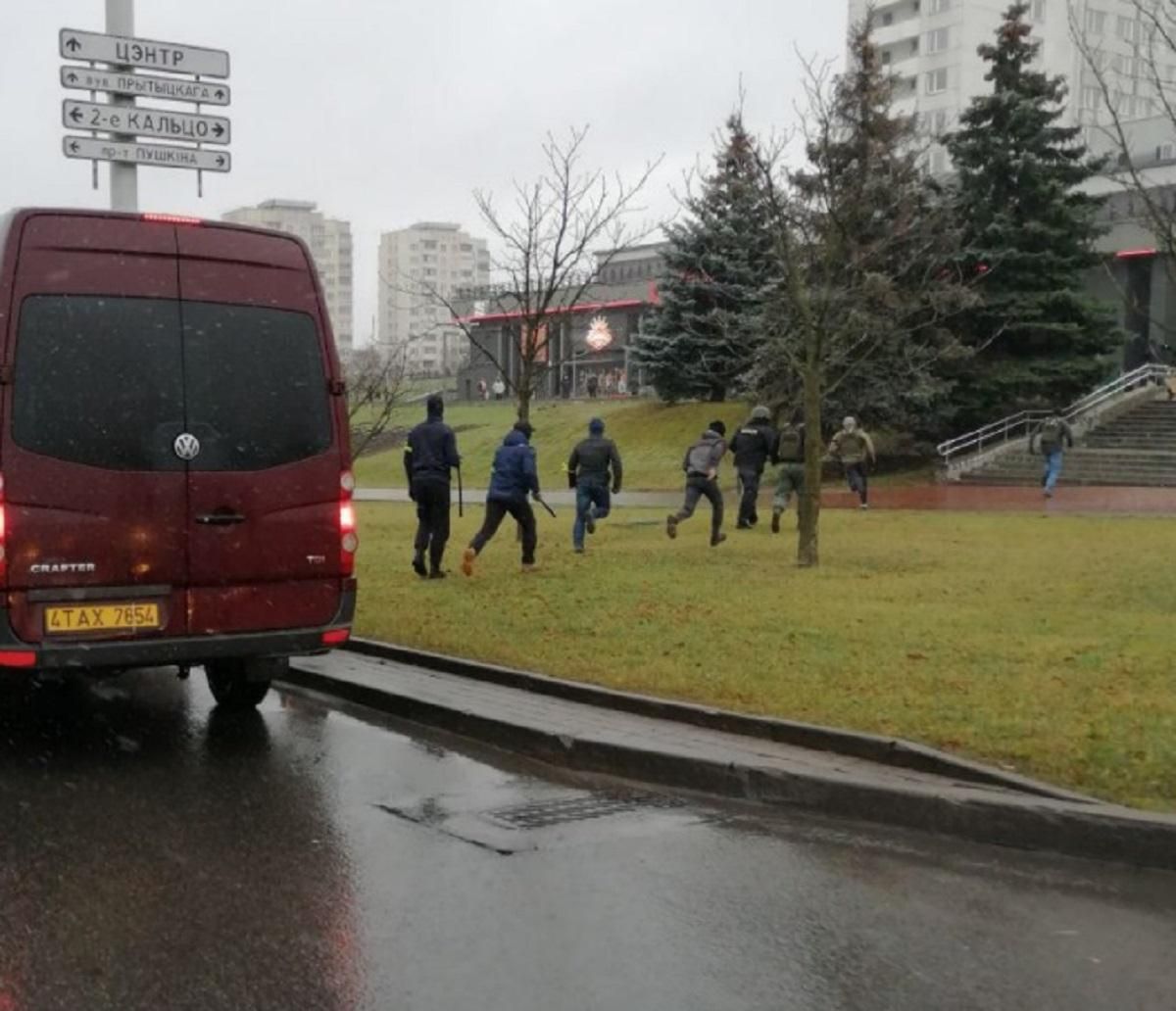 В Минске 29 ноября начался силовой разгон активистов