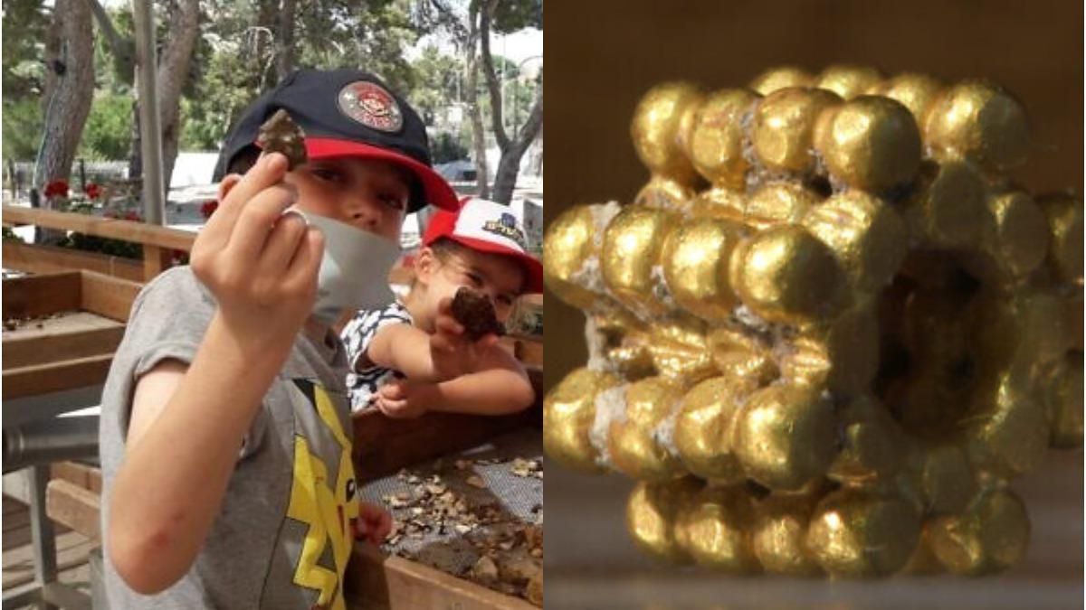 В Єрусалимі хлопчик знайшов золоту прикрасу, якій 3 тисячі років
