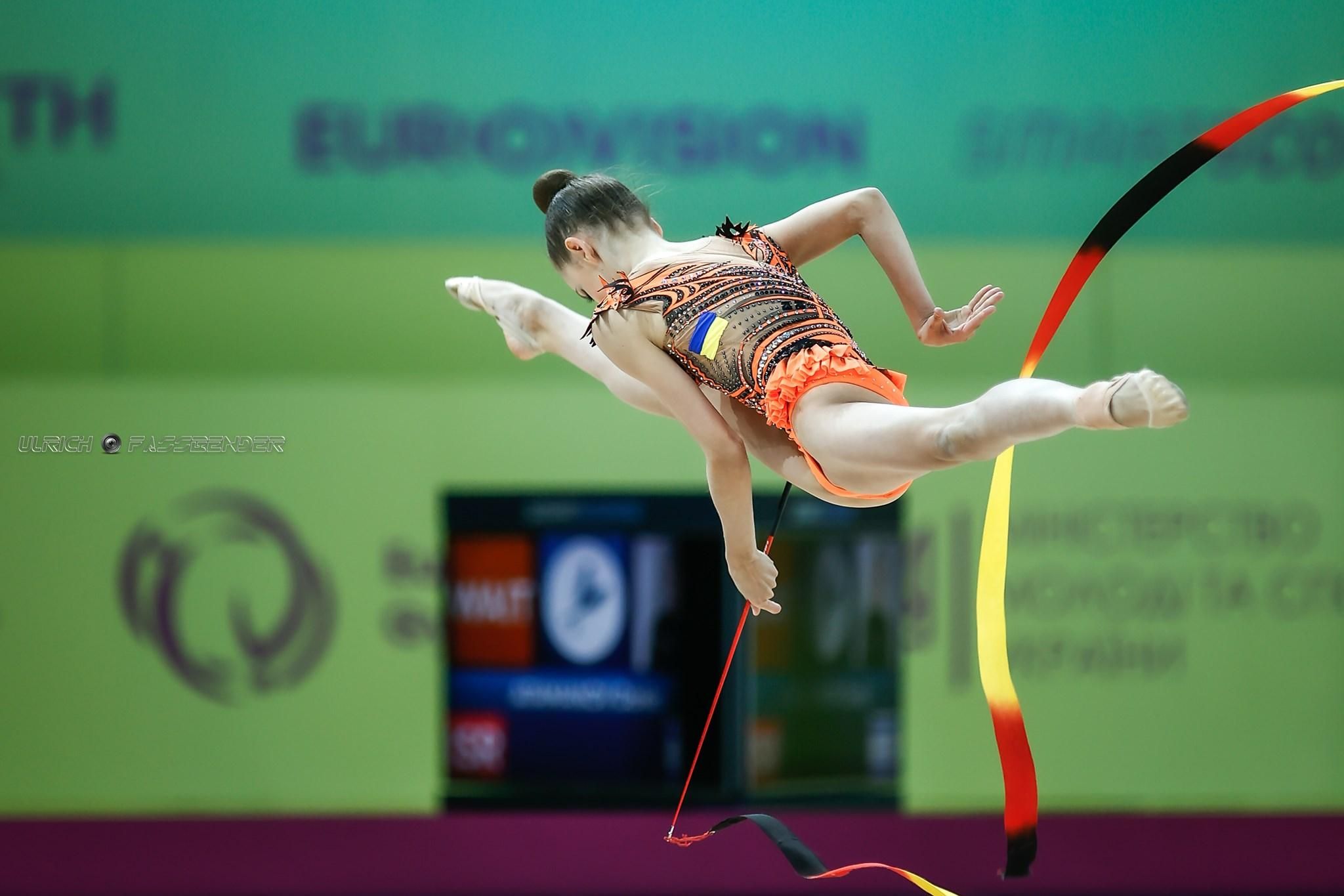 Украина получила шесть наград на чемпионате Европы по художественной гимнастике в Киеве