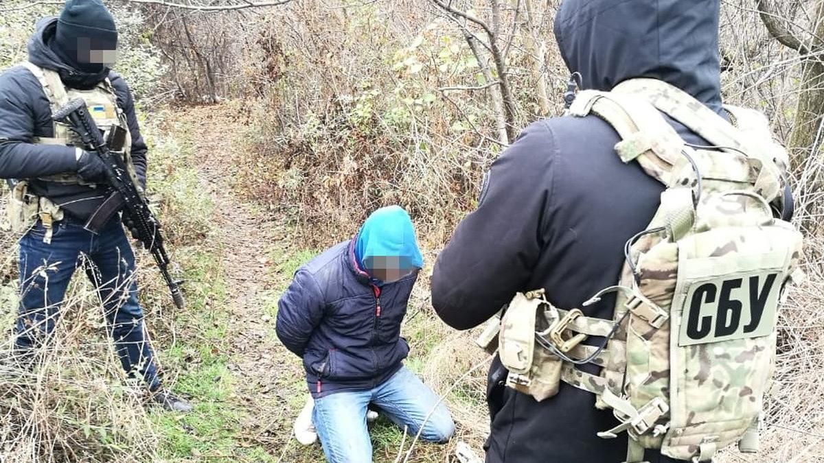 СБУ задержала диверсанта в Донецкой области