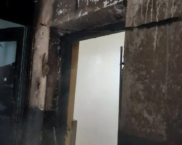 На Львівщині згорів продуктовий магазин: фото згарища На Львівщині згорів продуктовий магазин: фото згарища