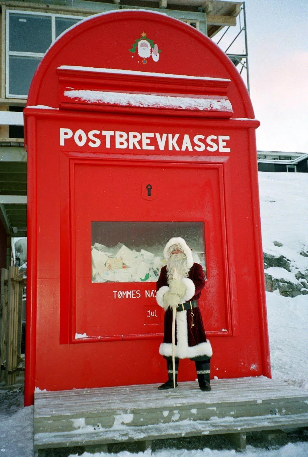 Поштова скринька Санти у Гренландії / Фото Pinterest