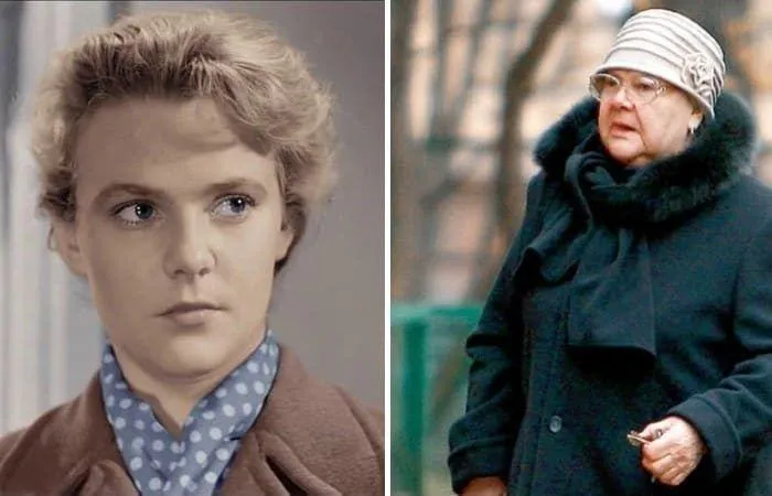 Нина Иванова в молодости и в последние годы жизни Нина Иванова в молодости и в последние годы жизни