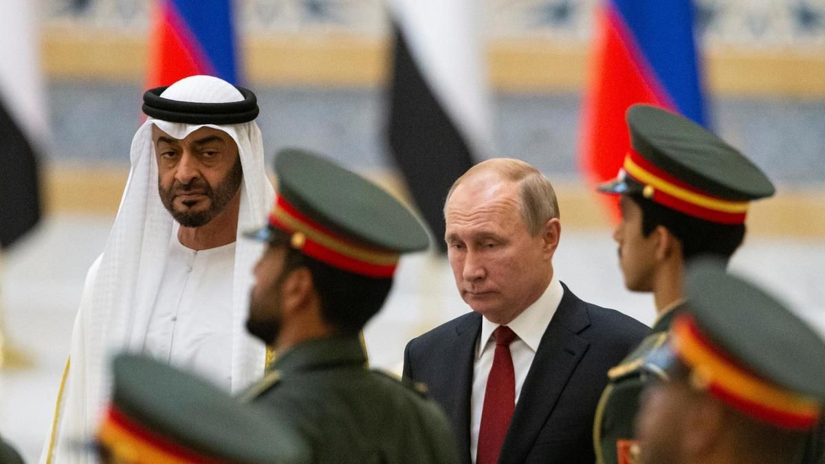 Глава ОАЭ и Владимир Путин
