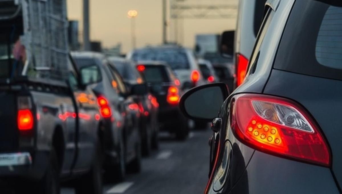 Затори в Києві 3 грудня Затори в Києві 3 грудня