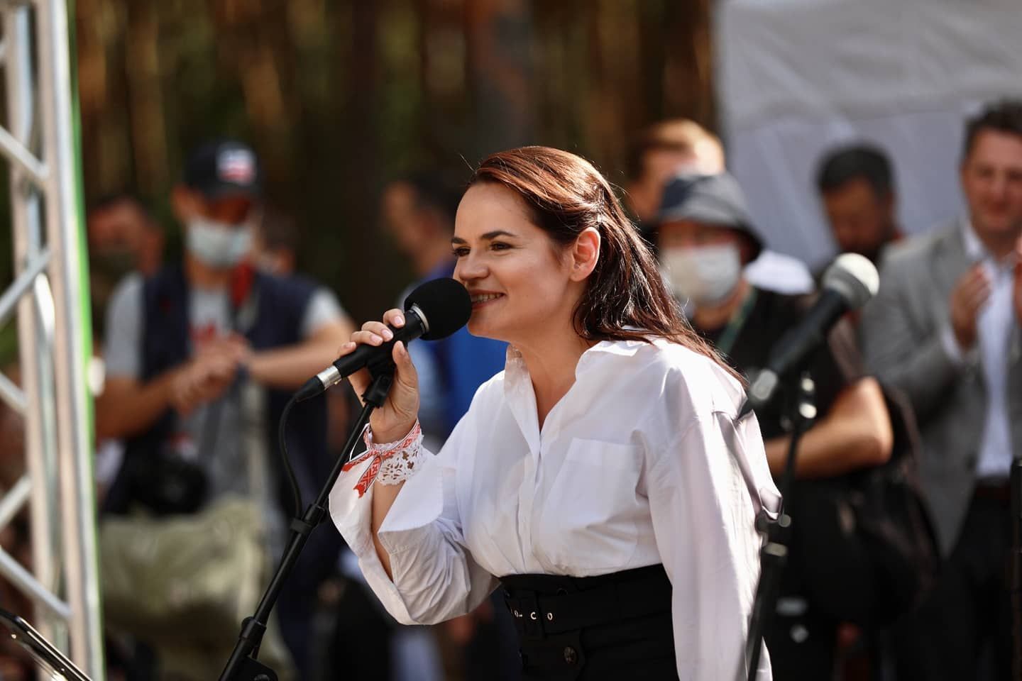 Тихановська готова очолити Білорусь в перехідний період: відео Тихановська готова очолити Білорусь в перехідний період: відео