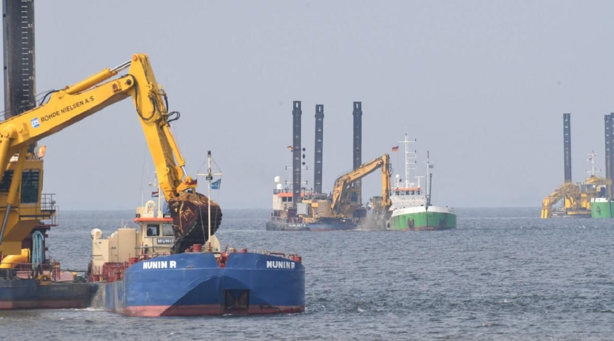 Будівництво Північного потоку-2: перший день відновлення робіт