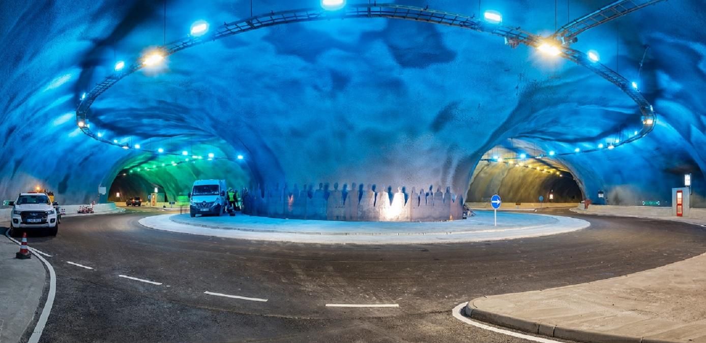 На Фарерских островах построили авторозвьязку на дне океана На Фарерских островах построили авторозвьязку на дне океана