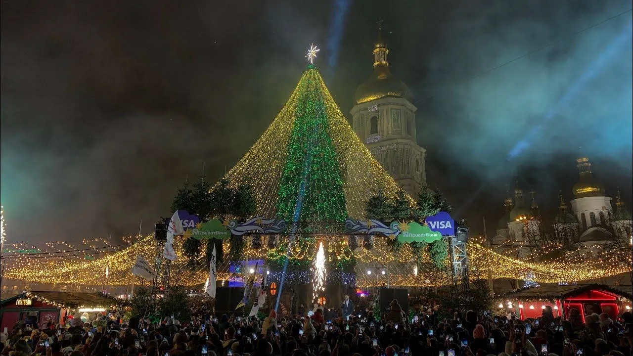 Ялинка у Києві 