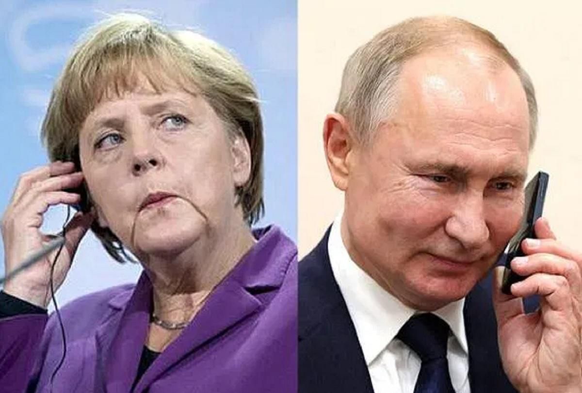Путін і Меркель обговорили перемир'я на Донбасі: деталі
