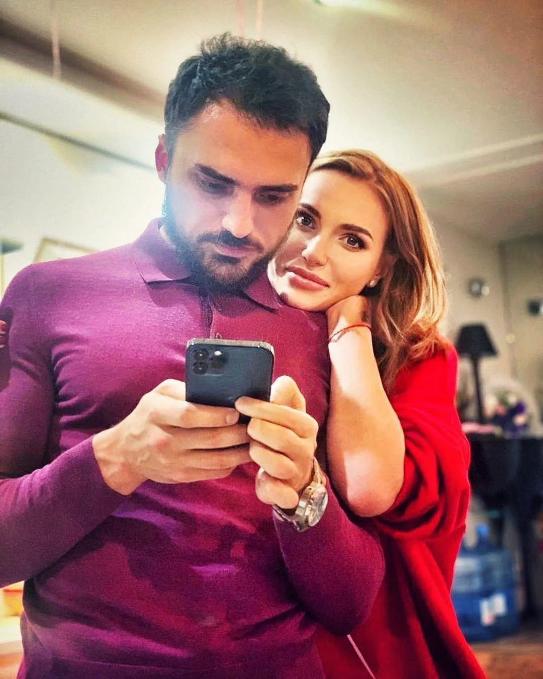 Слава Камінська з ексчоловіком Едгаром Слава Камінська з ексчоловіком Едгаром