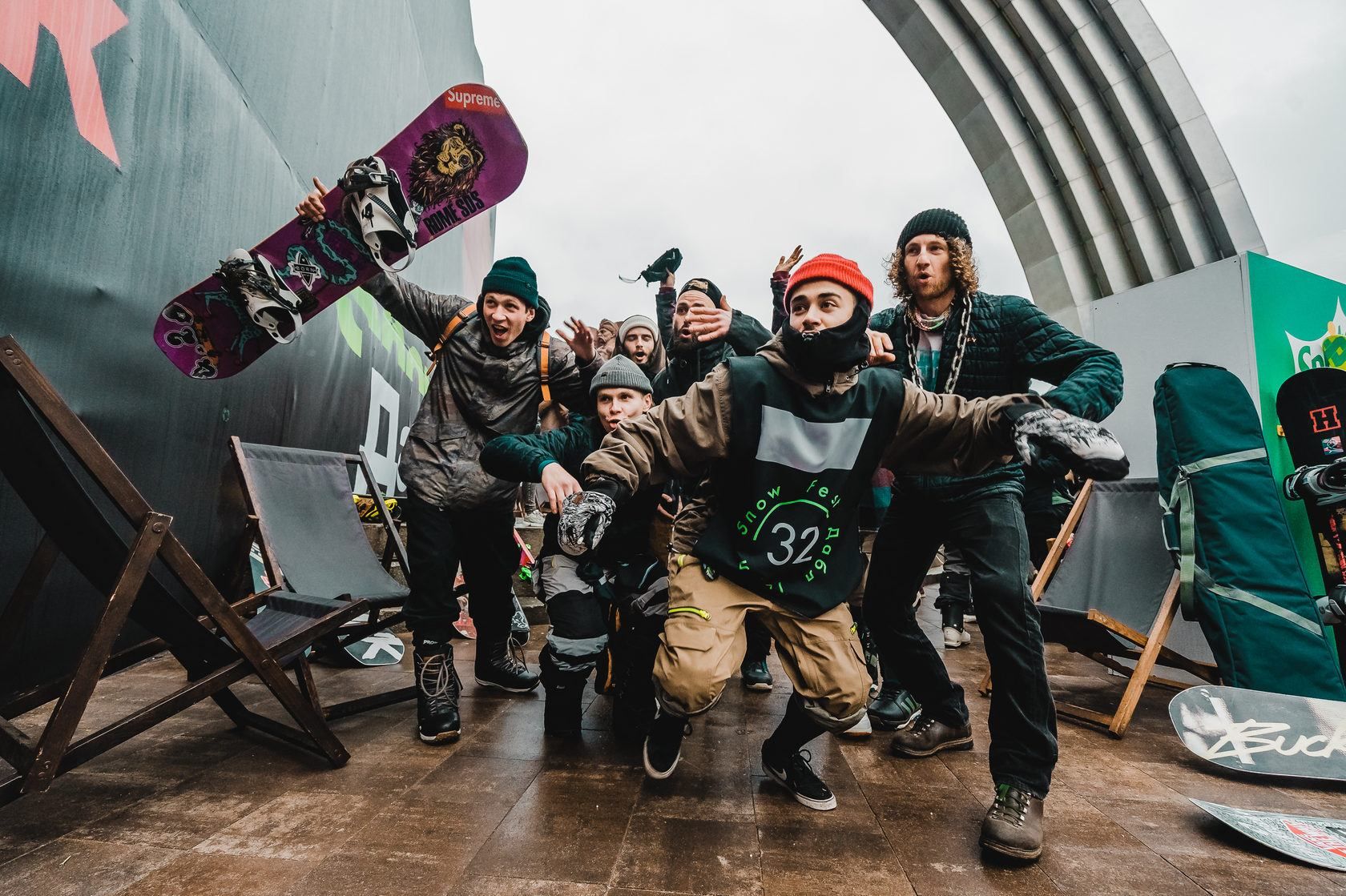 В Киеве состоится соревнование сноубордистов Дабл Трипл Snow Fest