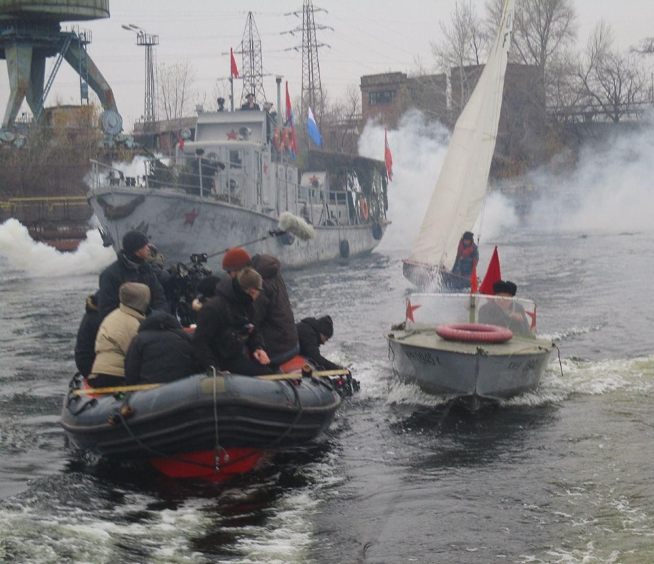 У Києві знімають фільм про легенду вітрильного спорту