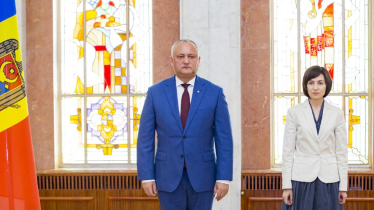 Президент Молдовы Игорь Додон врезал полномочия преемницы Майи Санду