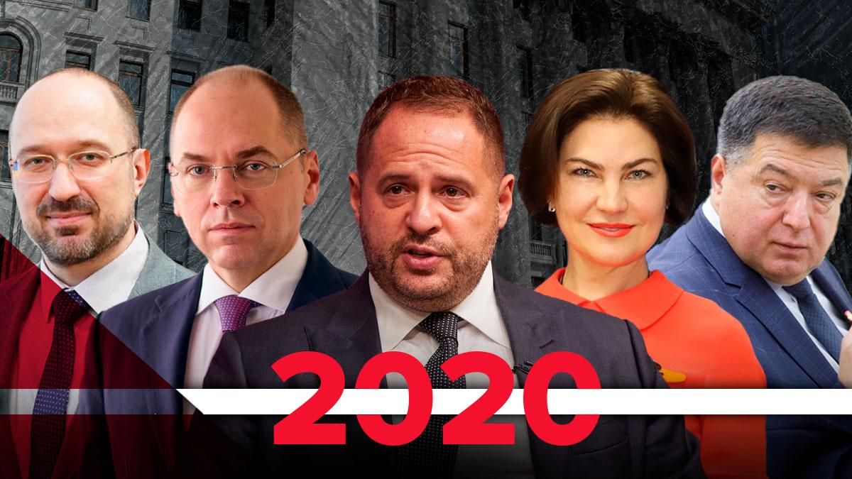 Топові призначення 2020 – список, підсумки року
