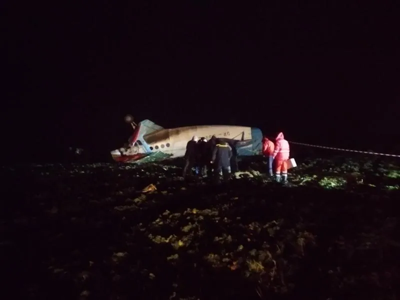 На Тернопільщині впав літак