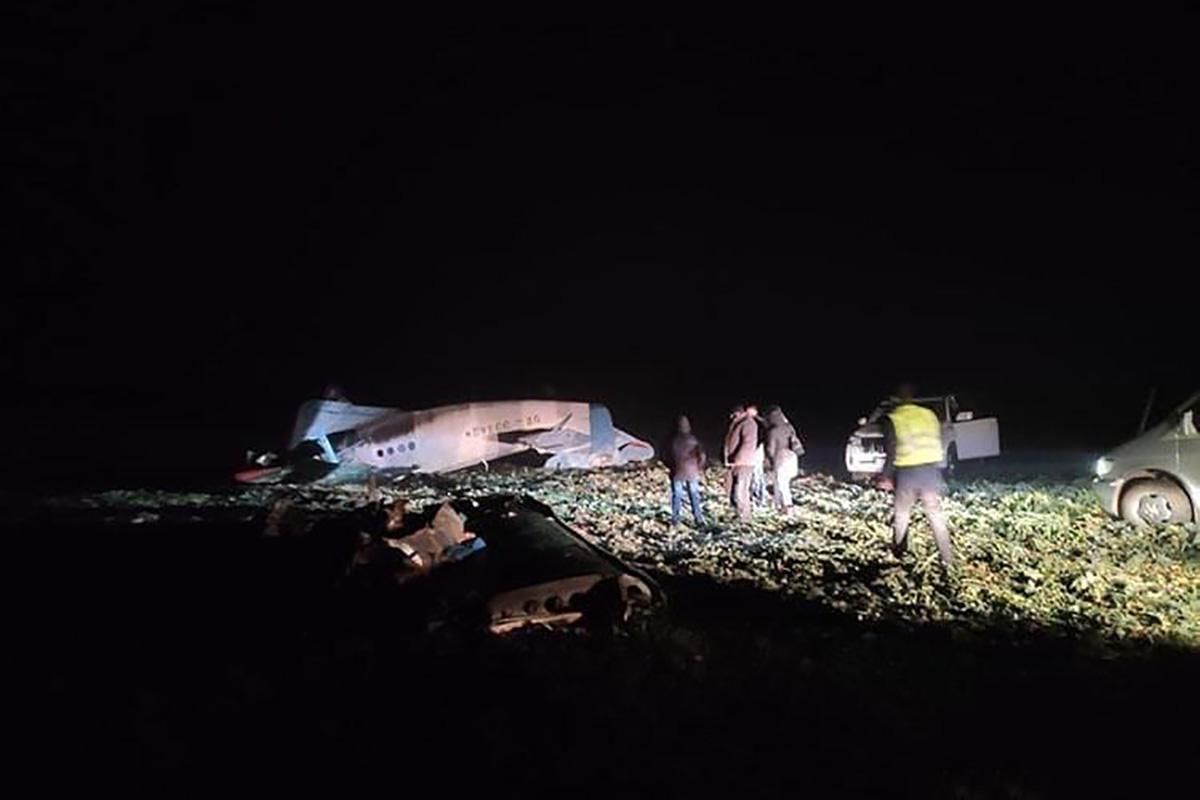 На Тернопольщине 09.12.2020 упал самолет: есть погибший – фото