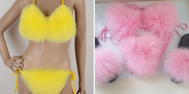 Хутряний купальник Хутряний купальник