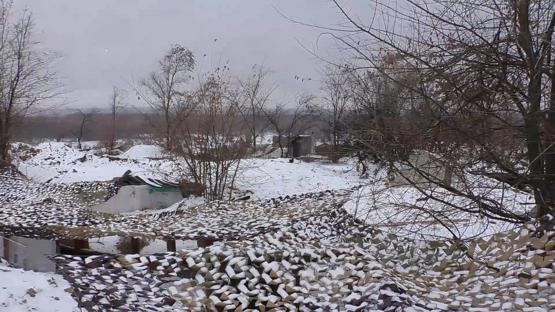 Військові показали нову лінію оборони в районі Щастя