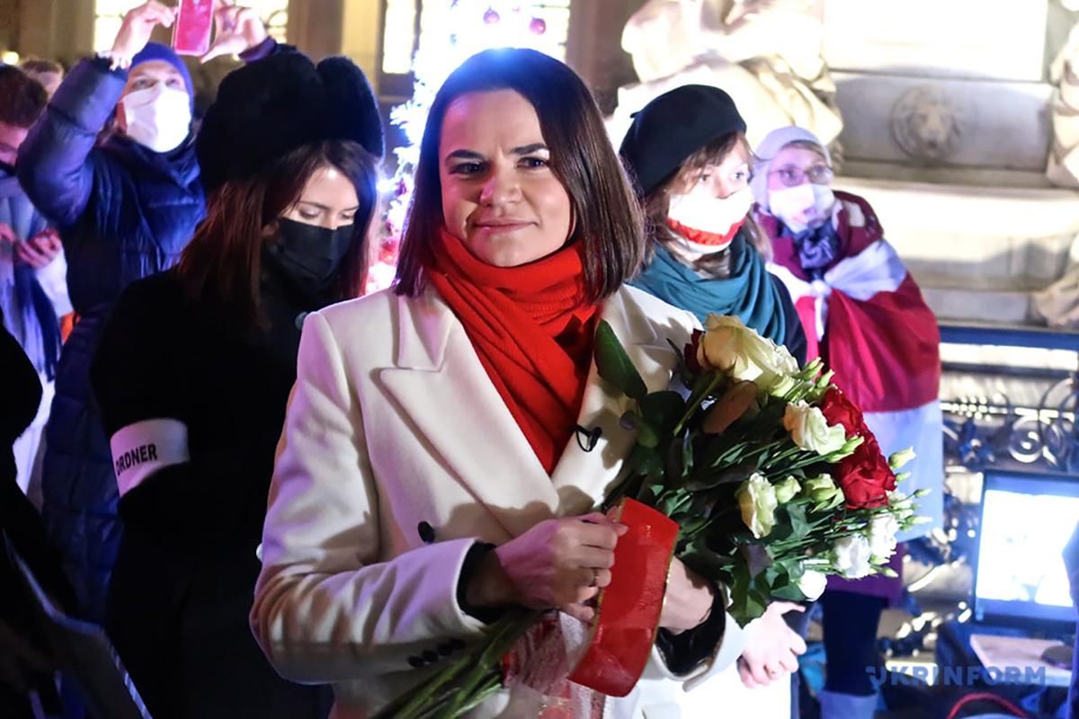 Тихановская заявила, что хочет приехать в Украину Тихановская заявила, что хочет приехать в Украину