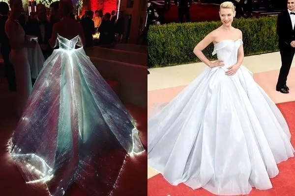 Клер Дейнс у сукні в стилі Попелюшки Клер Дейнс у сукні в стилі Попелюшки