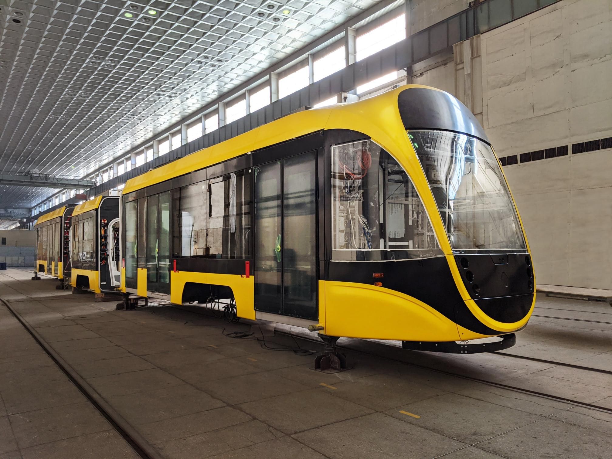 В Днепре создают украинский трамвай: фото, что известно