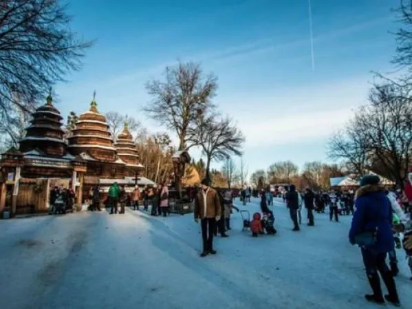 Різдво в Шевченківському Гаю Різдво в Шевченківському Гаю