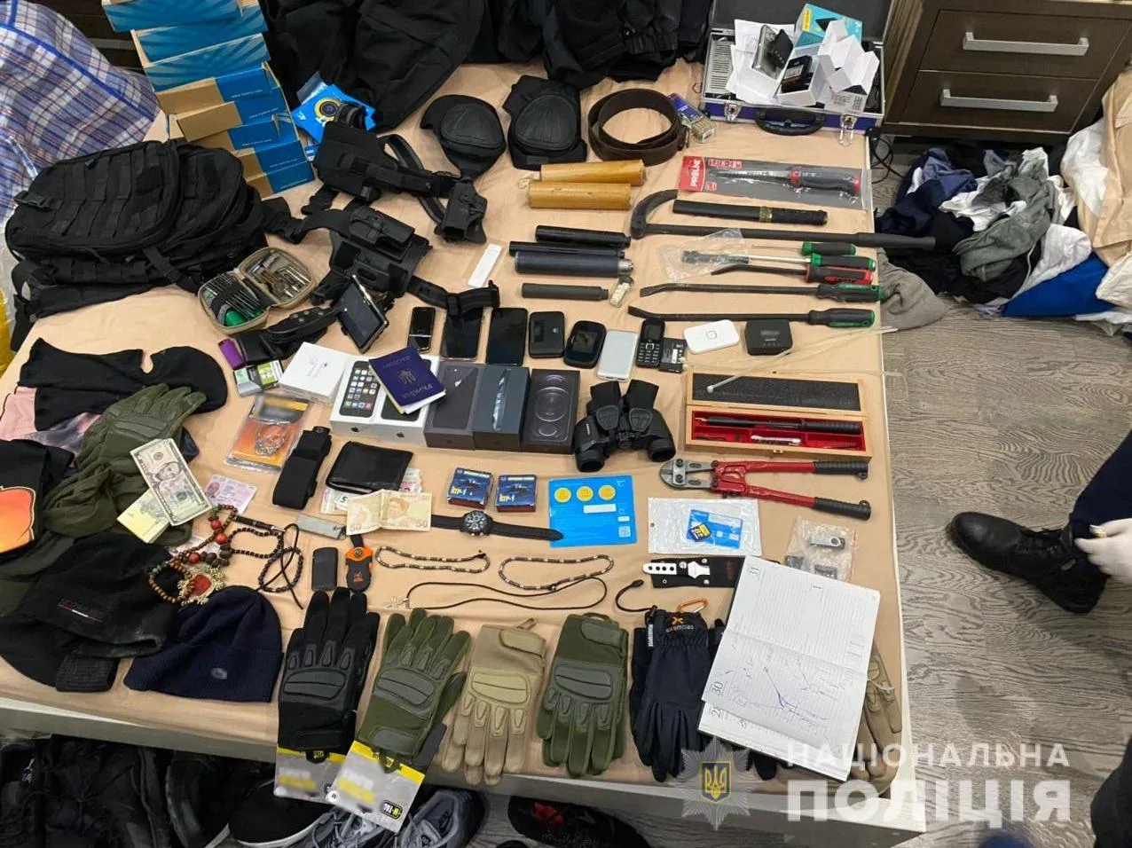На Київщині поліція затримала банду На Київщині поліція затримала банду
