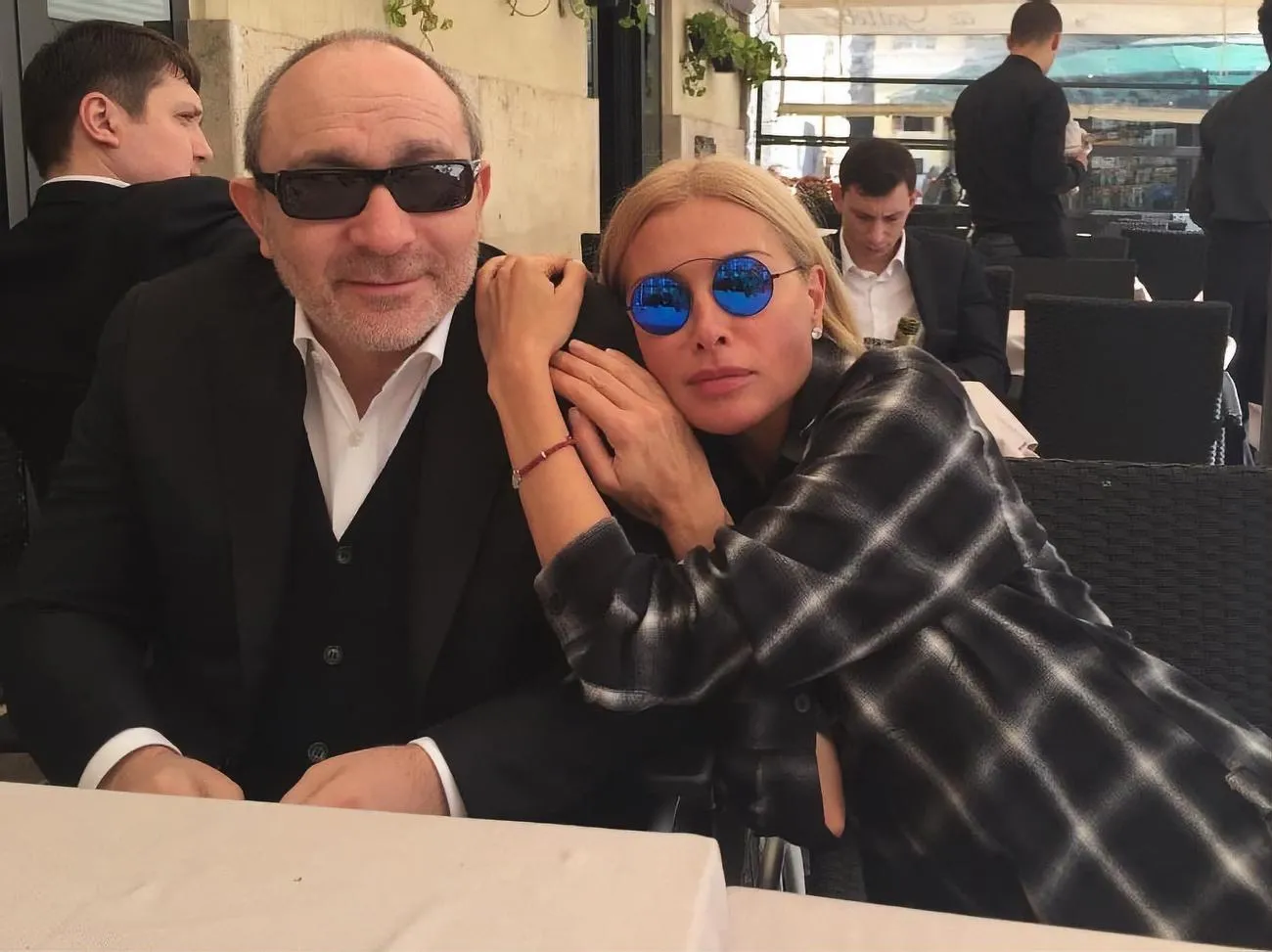 Кернес із дружиною Оксаною Гайсинською Кернес із дружиною Оксаною Гайсинською