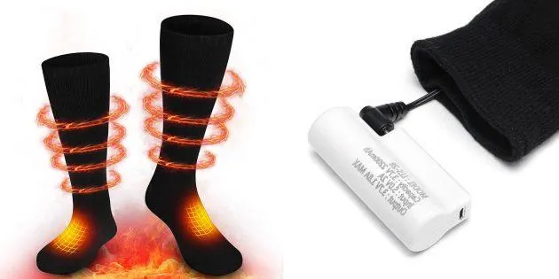 Високі шкарпетки на акамуляторі Високі шкарпетки на акамуляторі