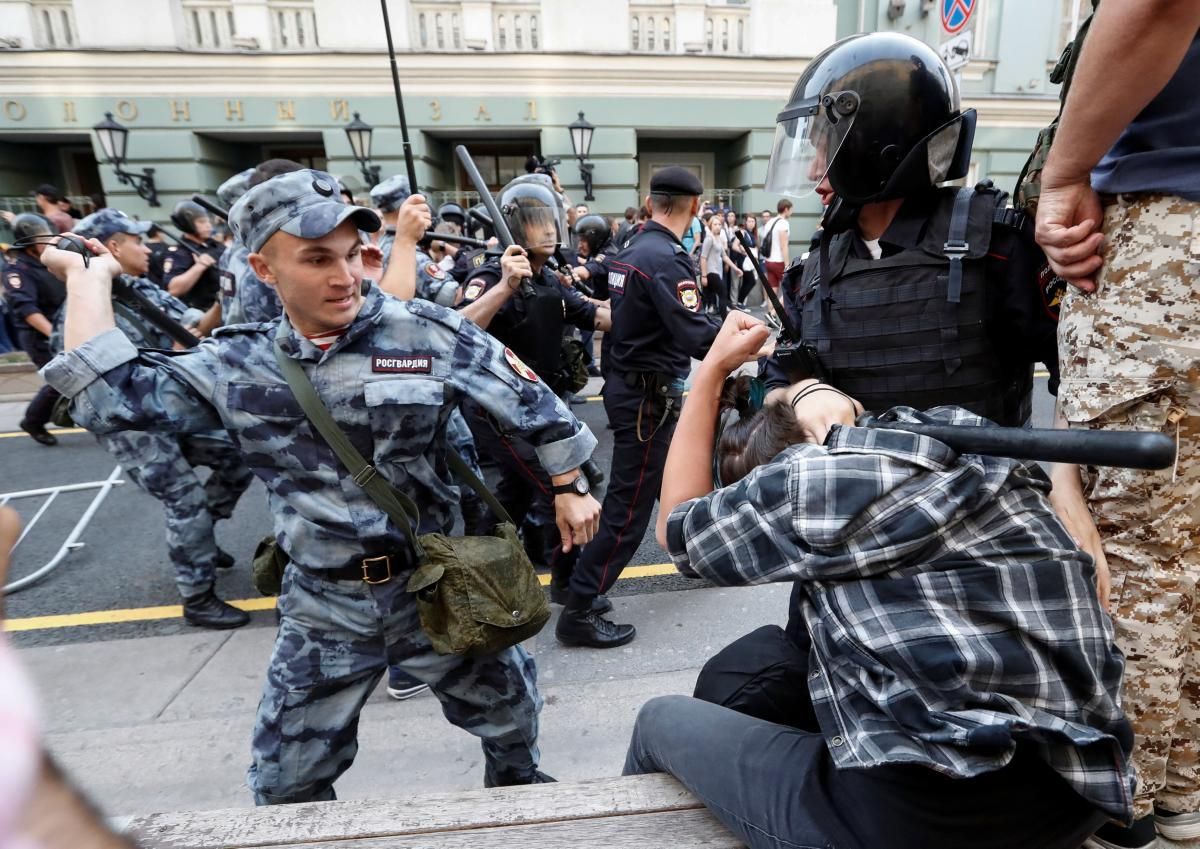 Росгвардия помогать белорусским силовикам в разгоне протестов
