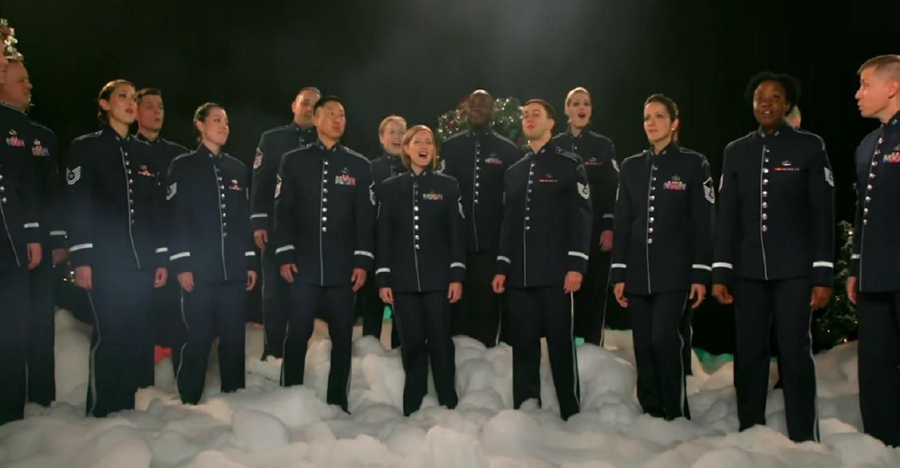 Військовий оркестр США привітав Україну Щедриком: відео