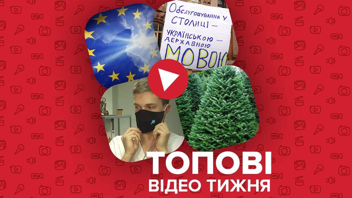 Цены на елки, готов ли Киев к украинизации, видео недели
