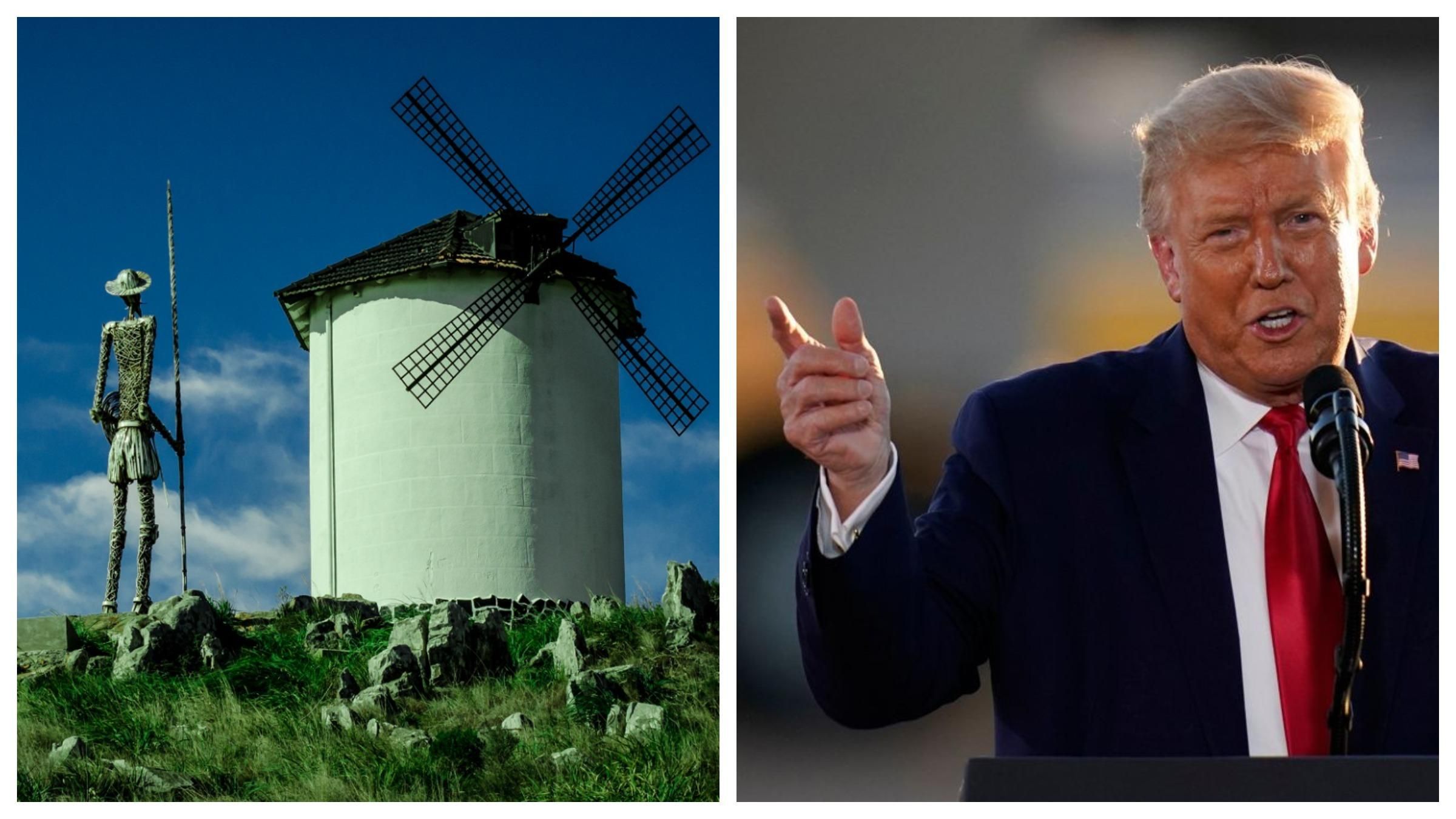 Трамп продолжает донкихотские попытки судиться, теперь за Пенсильванию Трамп продолжает донкихотские попытки судиться, теперь за Пенсильванию