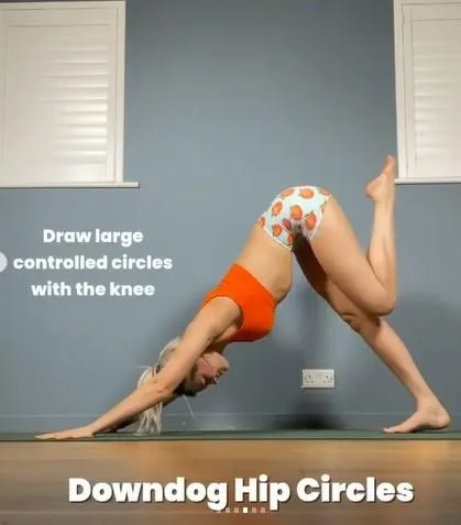 Стартова позиція вправи №3 / Скріншот livinleggings Стартова позиція вправи №3 / Скріншот livinleggings